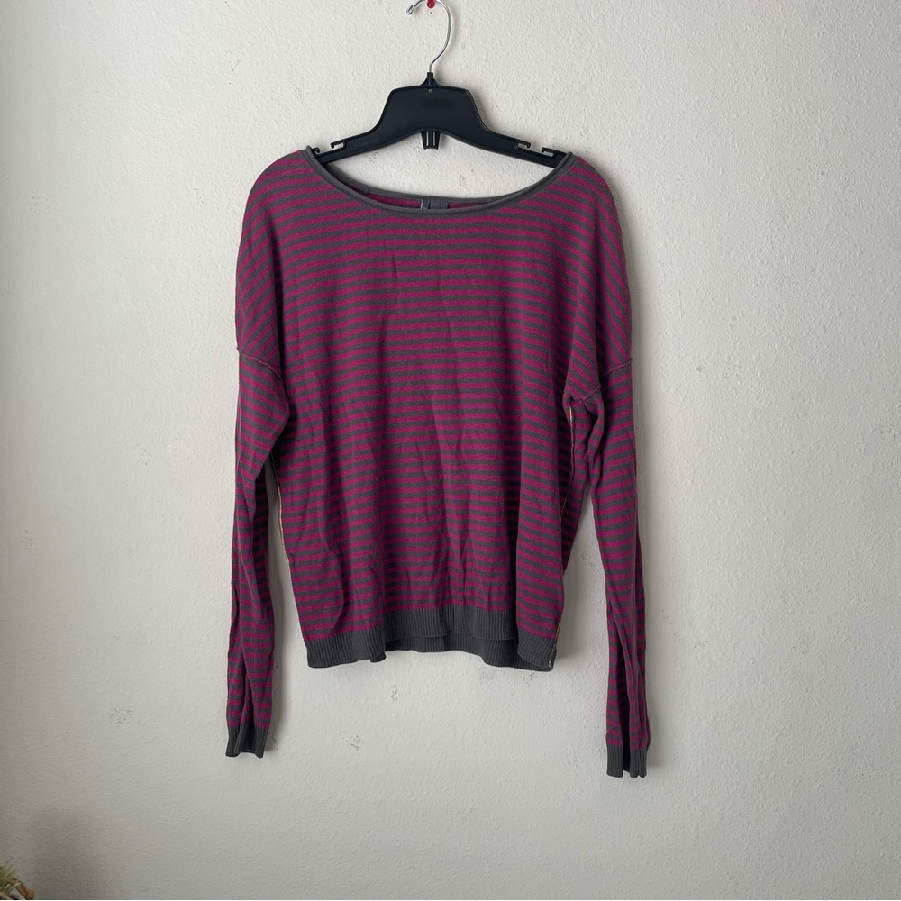 UO Sparkle And Fade Striped Long Sleeve